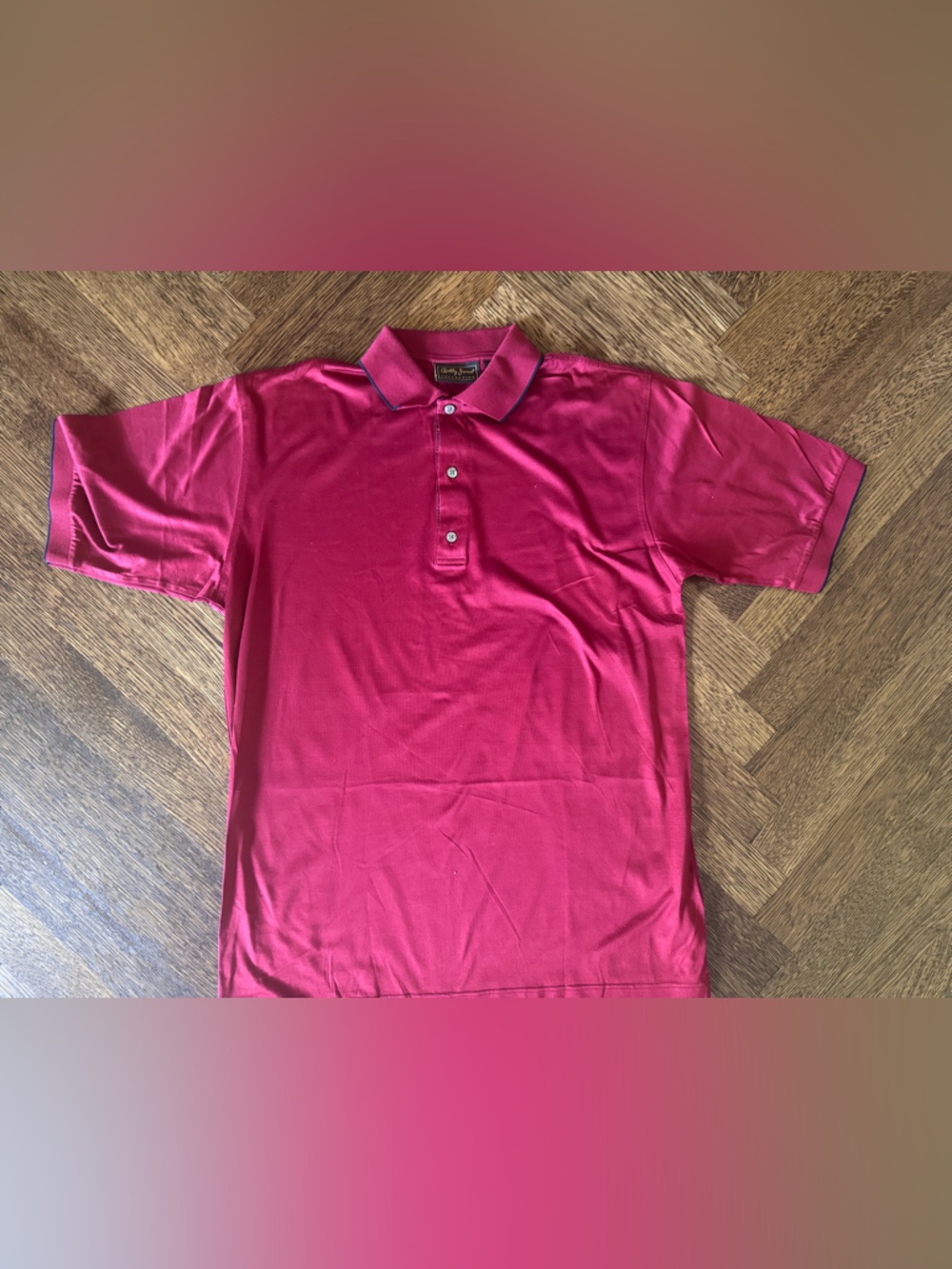 Bobby Jones Men's Small Polo in Deep Red